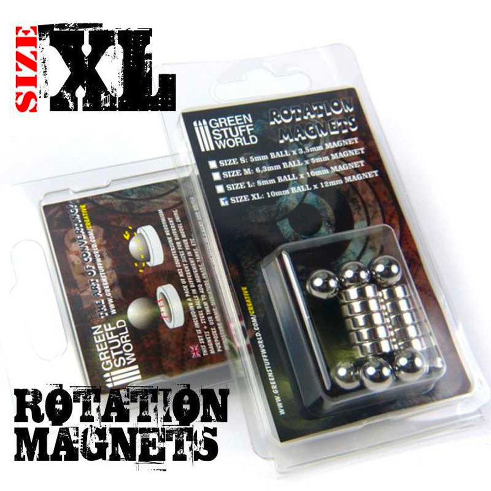 Green Stuff World Rotation Magnets - Size XL - Model Display Enhancement 9344
