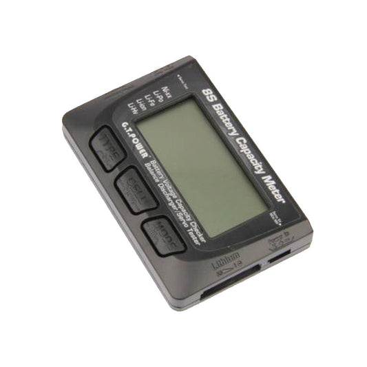 GT Power RC Car 8S Battery Capacity Meter 2-8S LiPo, NiCd - NiMh