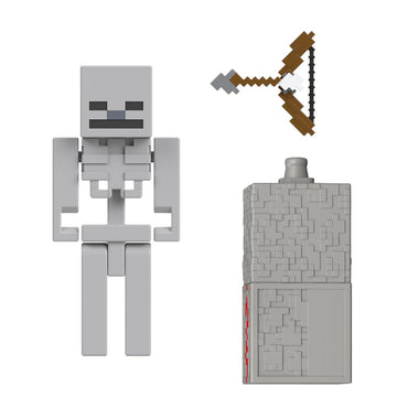Minecraft Charged Skeleton Action Figure Age 6+ Mattel JJR93
