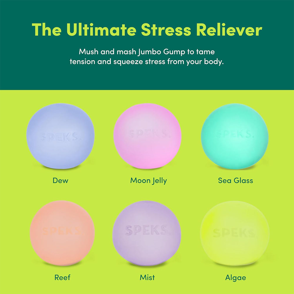 Speks Jumbo Gump - Algae - Adult Fidget Stress-Relief