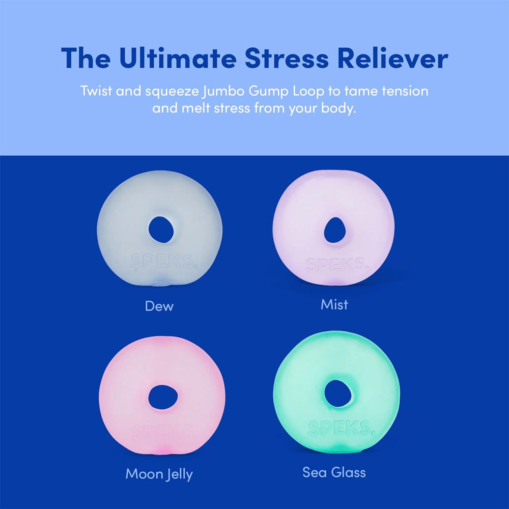 Speks Jumbo Gump Loop - Dew - Adult Fidget Stress-Relief