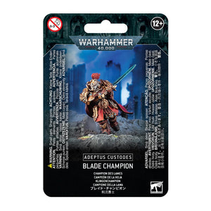 Games Workshop Warhammer 40k: Adeptus Custodes: Blade Champion 01-17