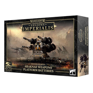 Games Workshop Warhammer Legions Imperialis: Araknae Weapons Platform Batteries