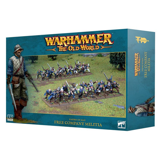 Games Workshop Warhammer The Old World: Empire Of Man Free Company Militia 6-104