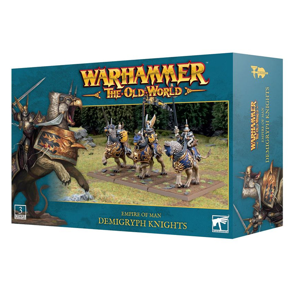 Games Workshop Warhammer The Old World: Empire Of Man: Demigryph Knights 06-107