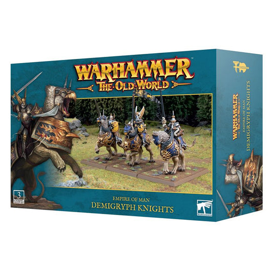 Games Workshop Warhammer The Old World: Empire Of Man: Demigryph Knights 06-107
