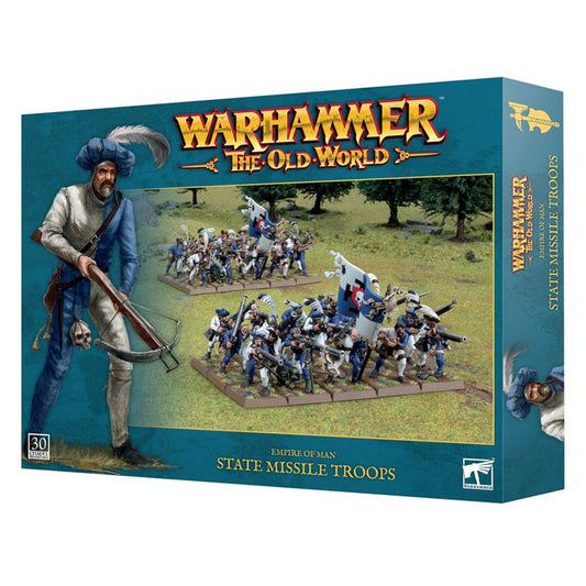 Games Workshop Warhammer The Old World Empire of Man State Missile Troops 06-110