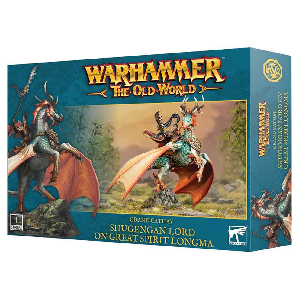 Games Workshop Warhammer The Old World: Shugengan Lord On Great Spirit Longma