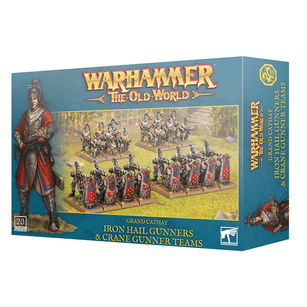 Games Workshop Warhammer Old World Grand Cathay Iron Hail & Crane Gunners 06-215