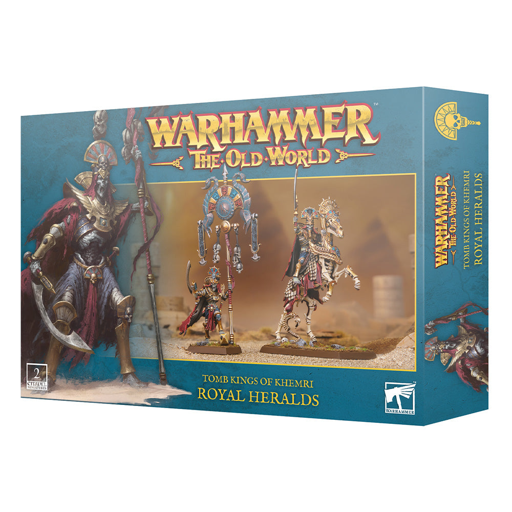 Games Workshop Warhammer The Old World: Tomb Kings of Khemri Royal Heralds 07-13