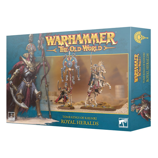 Games Workshop Warhammer The Old World: Tomb Kings of Khemri Royal Heralds 07-13