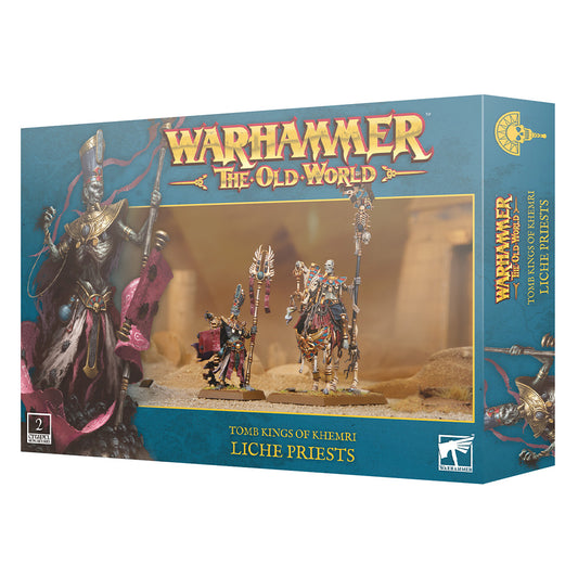 Games Workshop Warhammer The Old World: Tomb Kings of Khemri Liche Priests 07-14