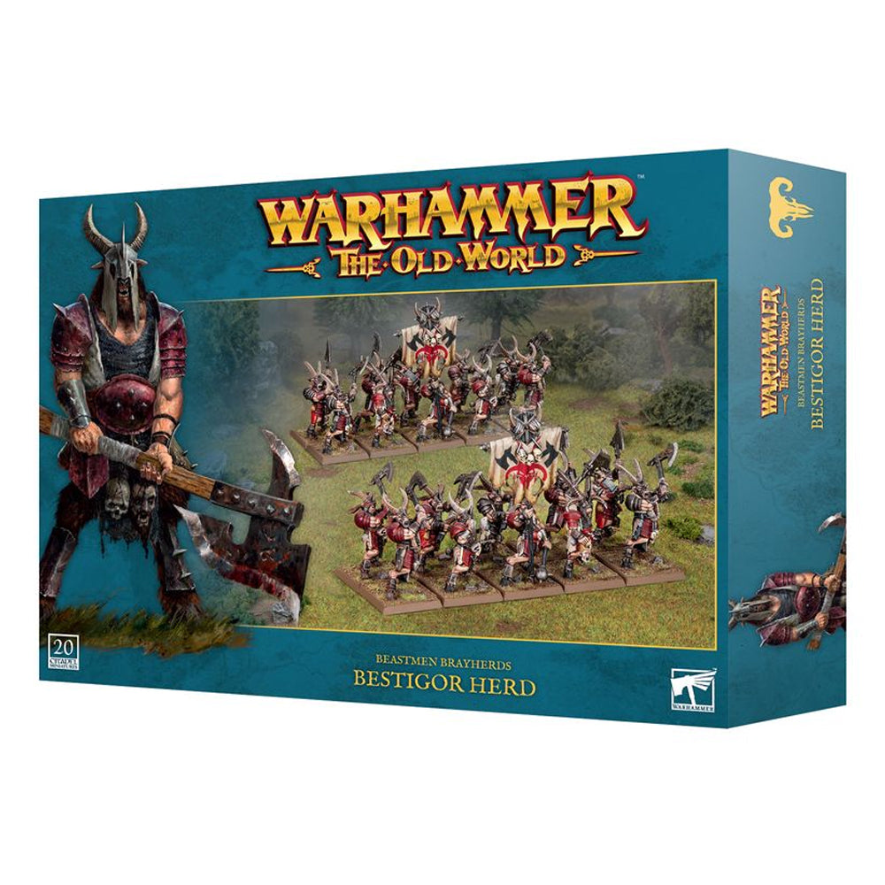 Games Workshop Warhammer The Old World: Beastmen Brayherds Bestigor Herd 08-104