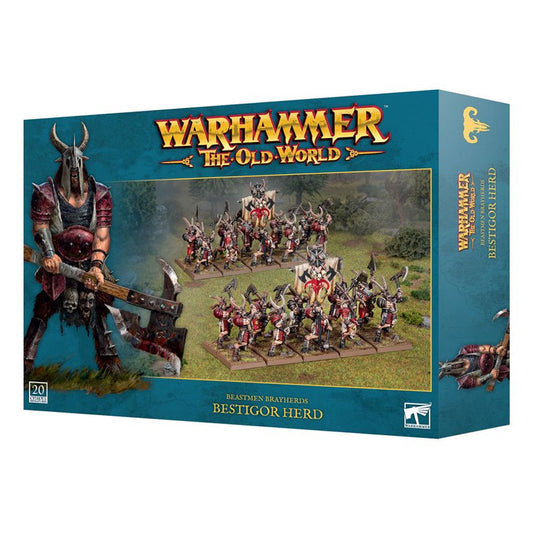 Games Workshop Warhammer The Old World: Beastmen Brayherds Bestigor Herd 08-104