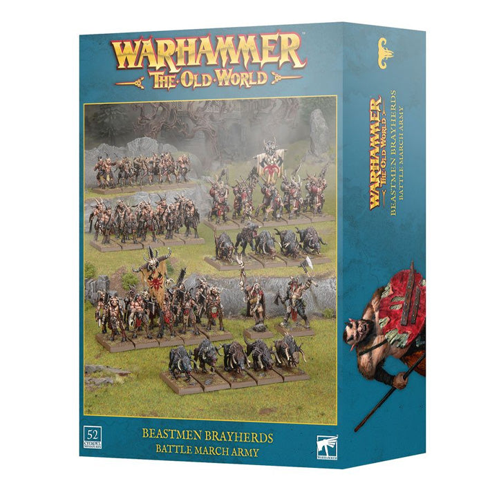 Games Workshop Warhammer The Old World Beastmen Brayherds: Battle March Army