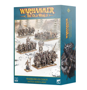 Games Workshop Warhammer The Old World Warriors of Chaos: Battle March Army