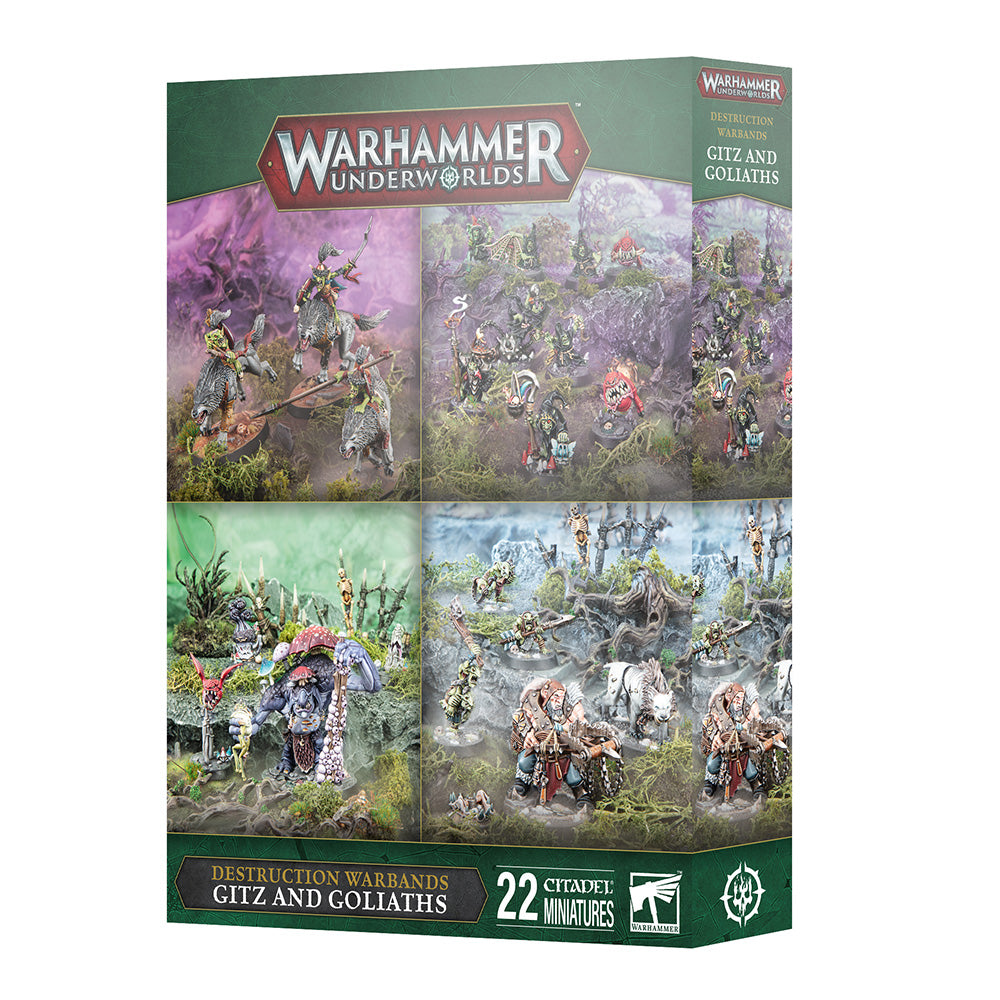 Games Workshop Warhammer Underworlds Warband: Gitz and Goliaths 109-43
