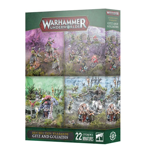 Games Workshop Warhammer Underworlds Warband: Gitz and Goliaths 109-43