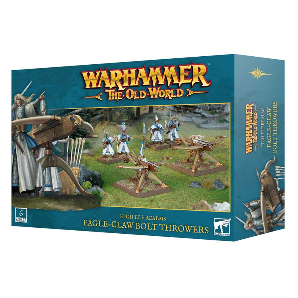 Games Workshop Warhammer The O/W: High Elf Realms Eagle Claw Bolt Throwers 13-05