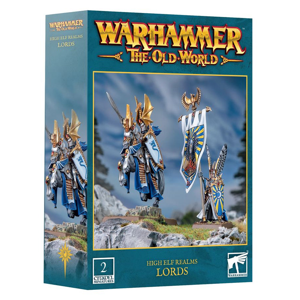 Games Workshop Warhammer The Old World High Elf Realms: High Elf Lords 13-07