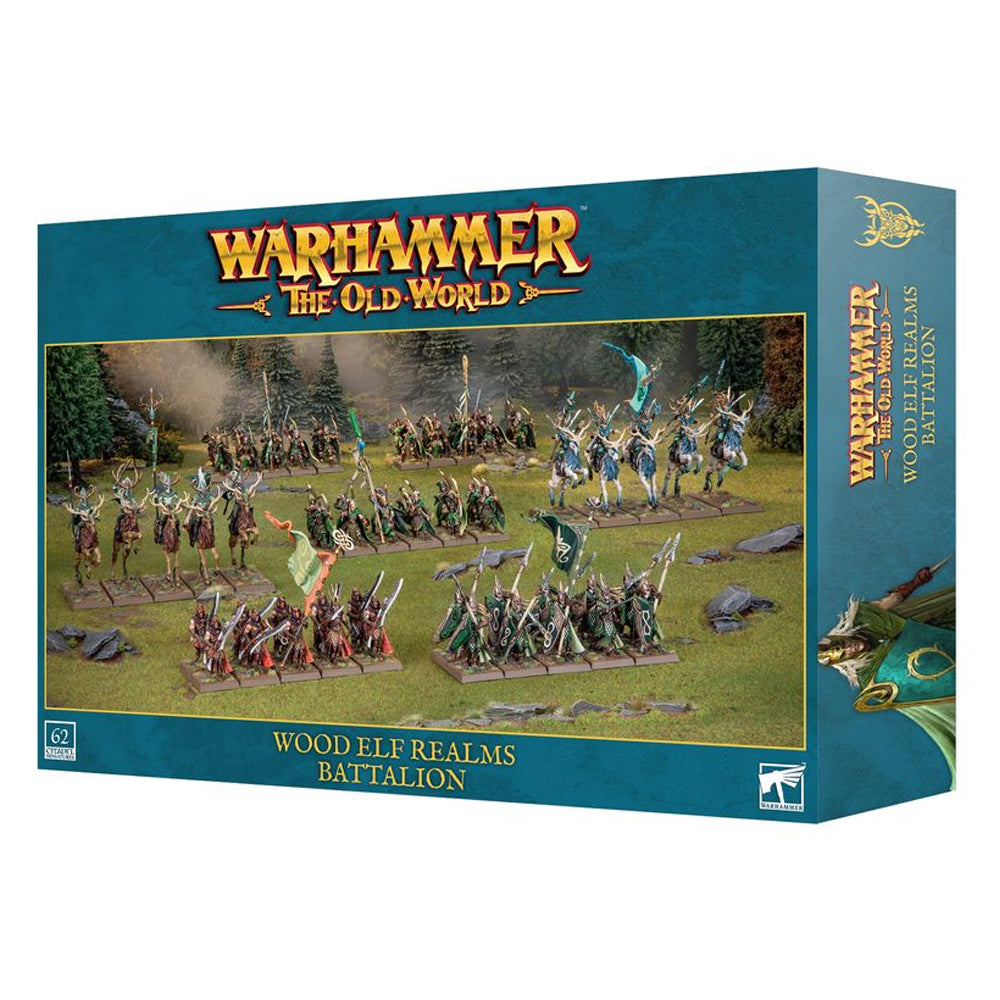 Games Workshop Warhammer The Old World Battalion: Wood Elf Realms 13-109
