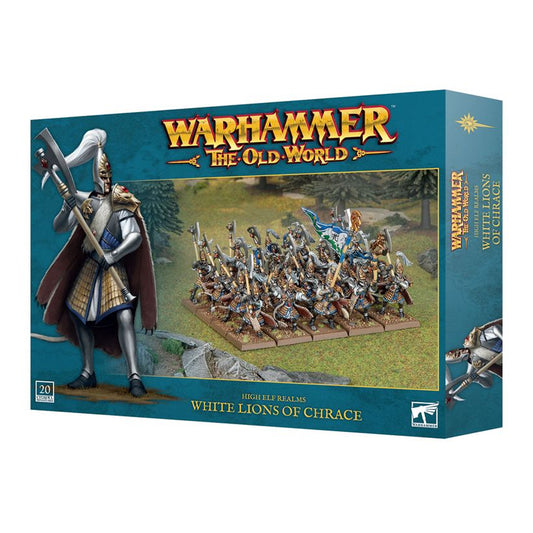 Games Workshop Warhammer The O/W: High Elf Realms: White Lions of Chrace 13-14