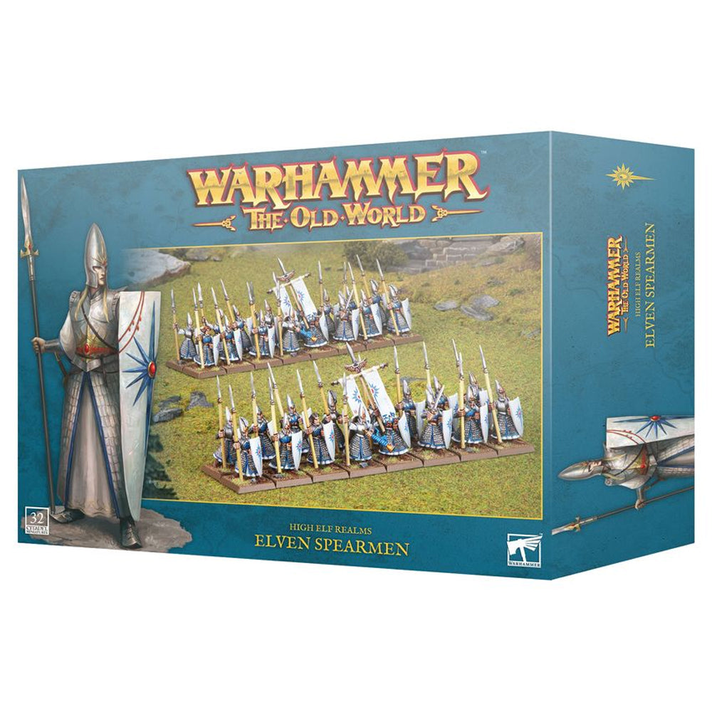 Games Workshop Warhammer The Old World High Elf Realms: Elven Spearmen 13-15