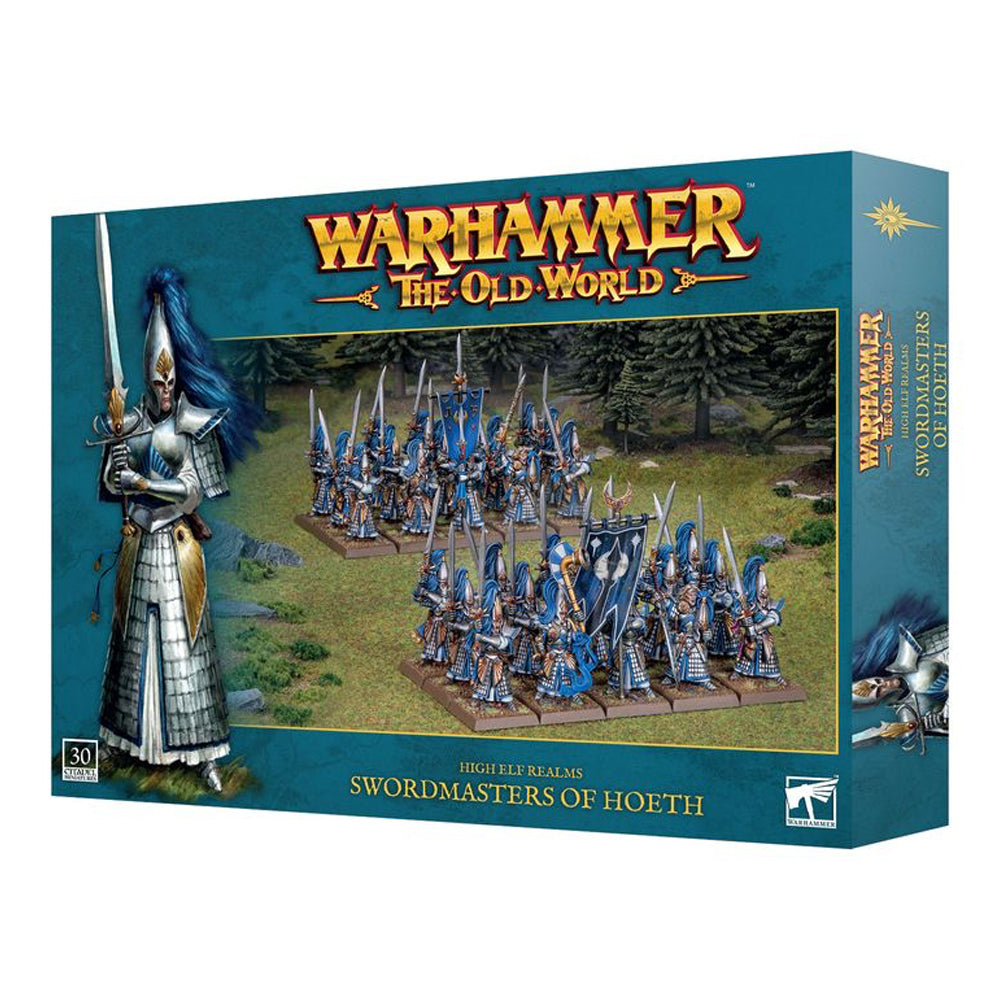 Games Workshop Warhammer The O/W: High Elf Realms: Swordmasters of Hoeth 13-19