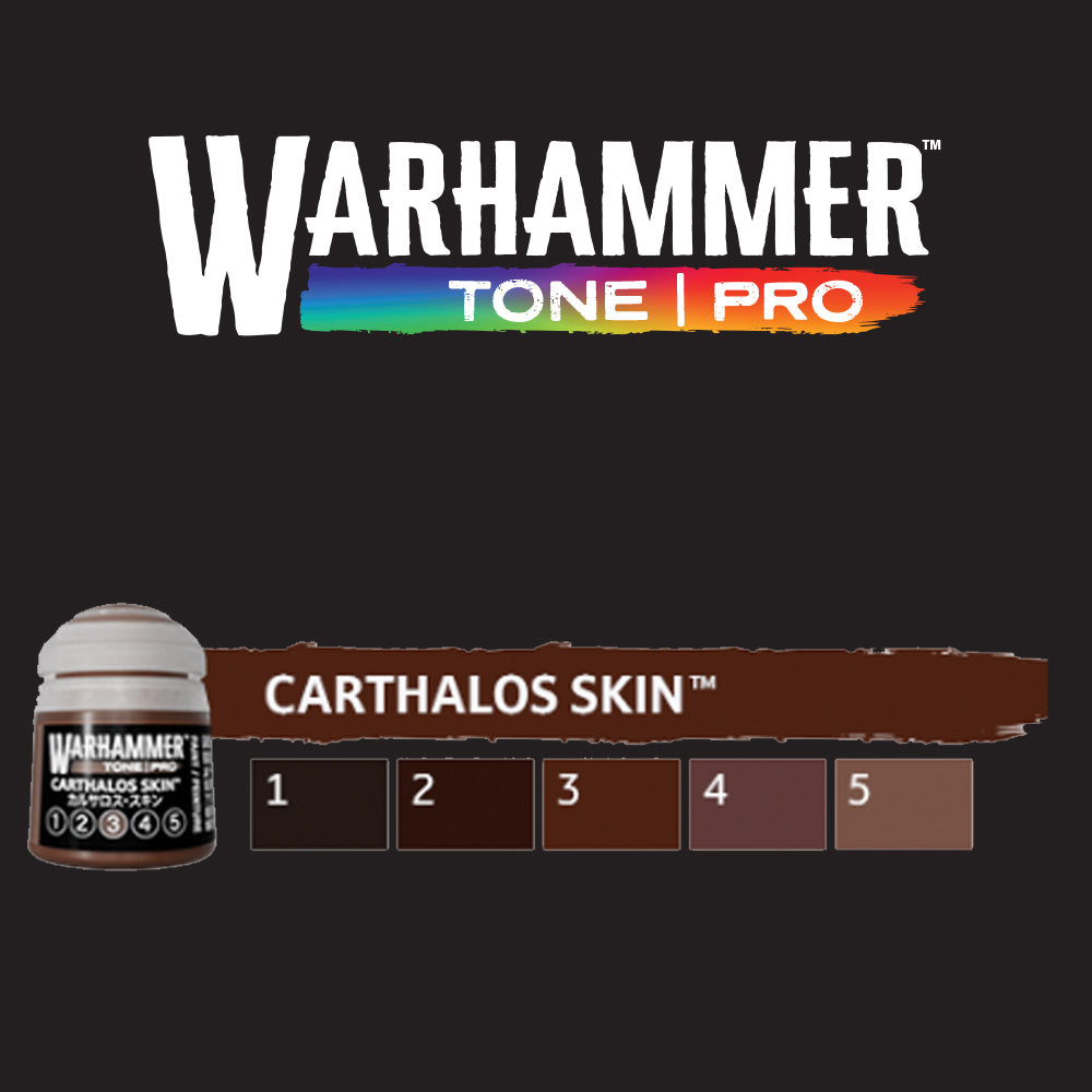 Games Workshop Warhammer Colour Tone Pro: Carthalos Skin 1-5 Set Bundle