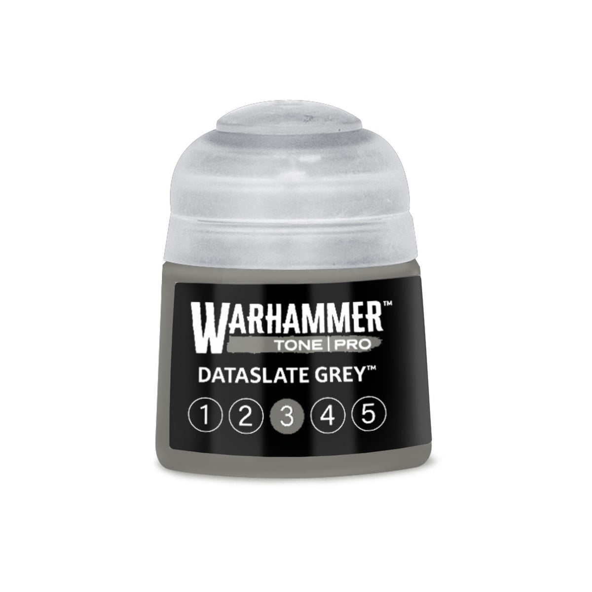 Games Workshop Warhammer Colour Tone Pro: Dataslate Grey No.3 12ml Paint
