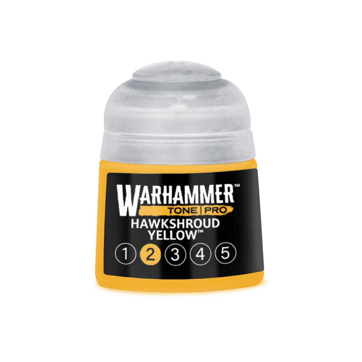 Games Workshop Warhammer Colour Tone Pro: Hawkshroud Yellow No.2 12ml Paint