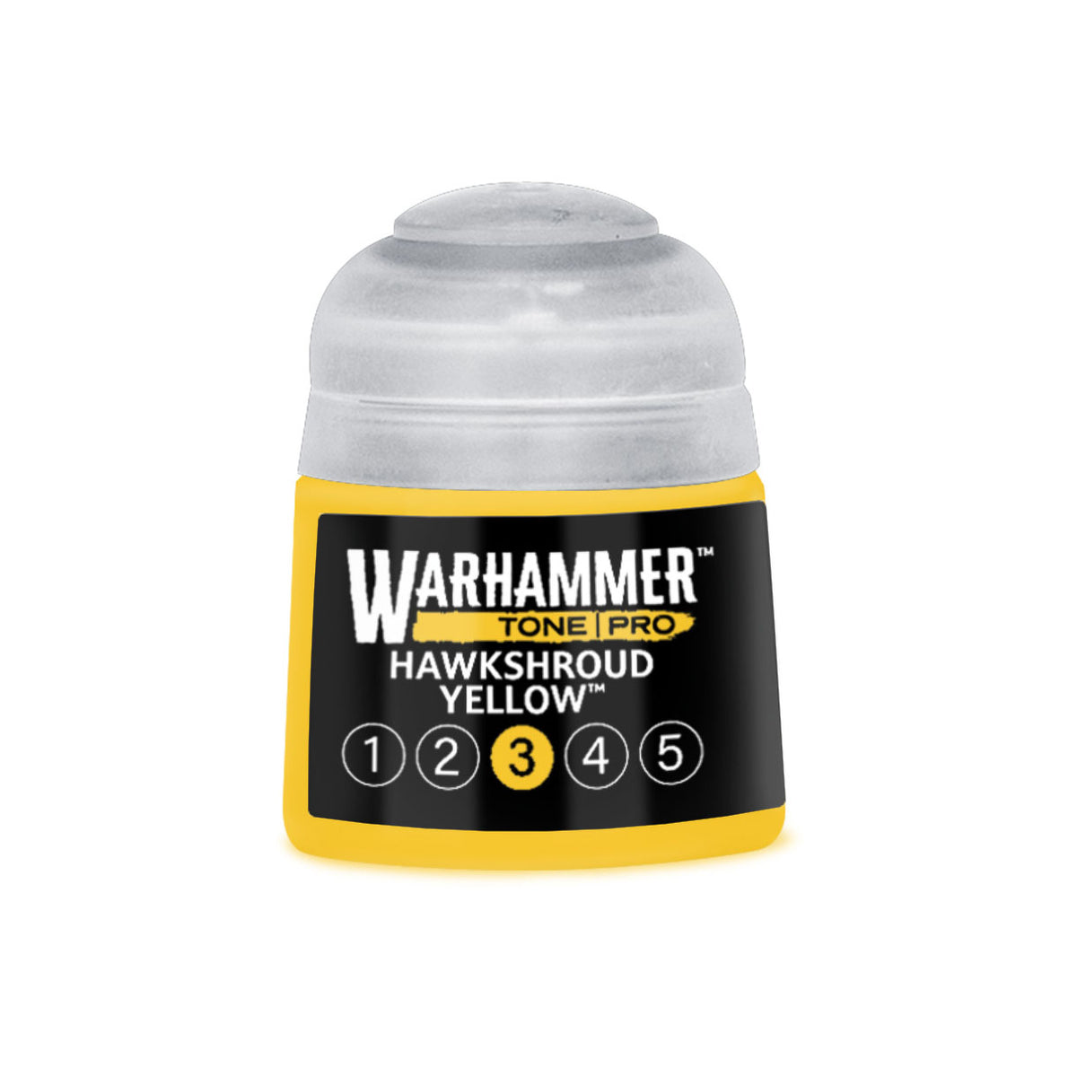 Games Workshop Warhammer Colour Tone Pro: Hawkshroud Yellow No.3 12ml Paint