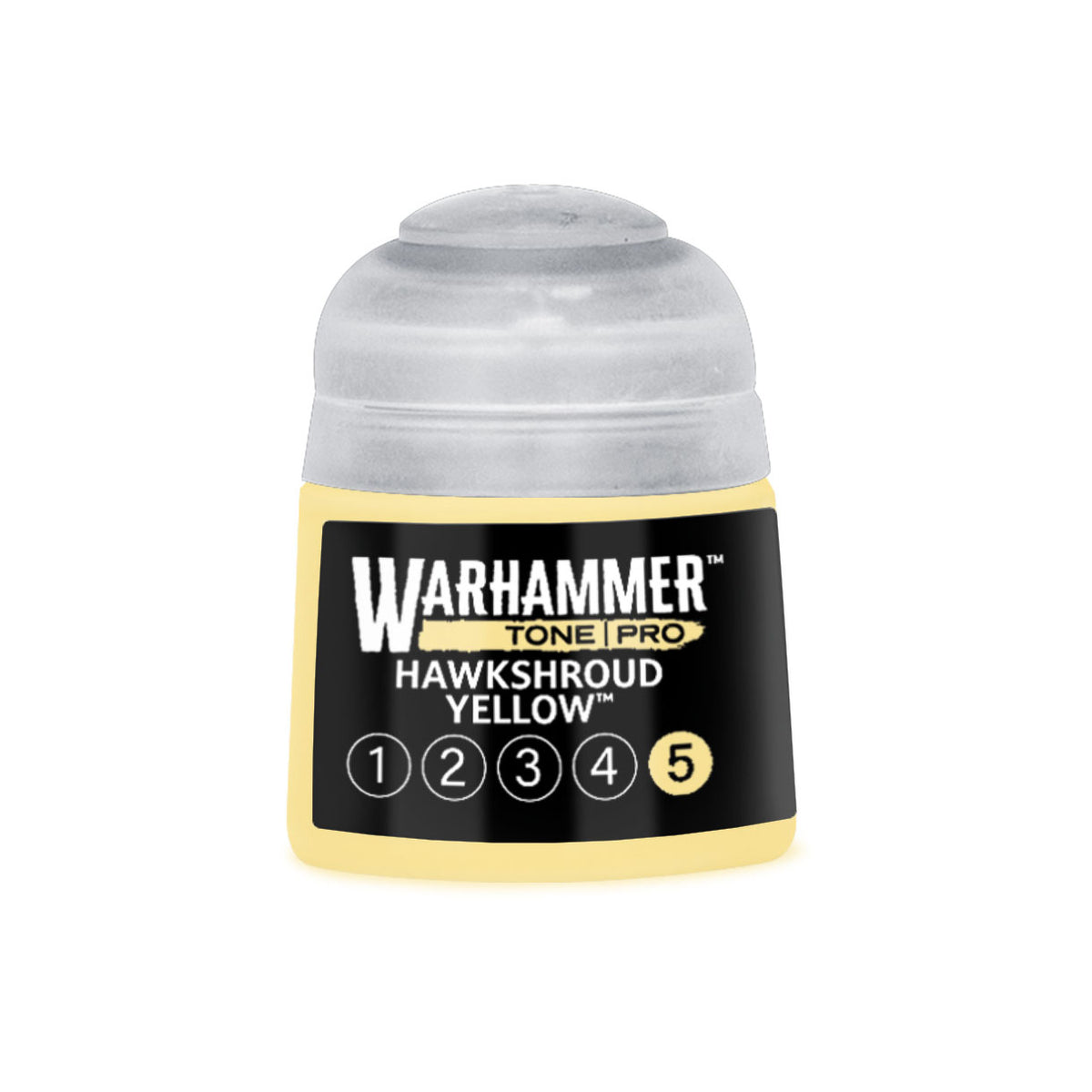 Games Workshop Warhammer Colour Tone Pro: Hawkshroud Yellow No.5 12ml Paint