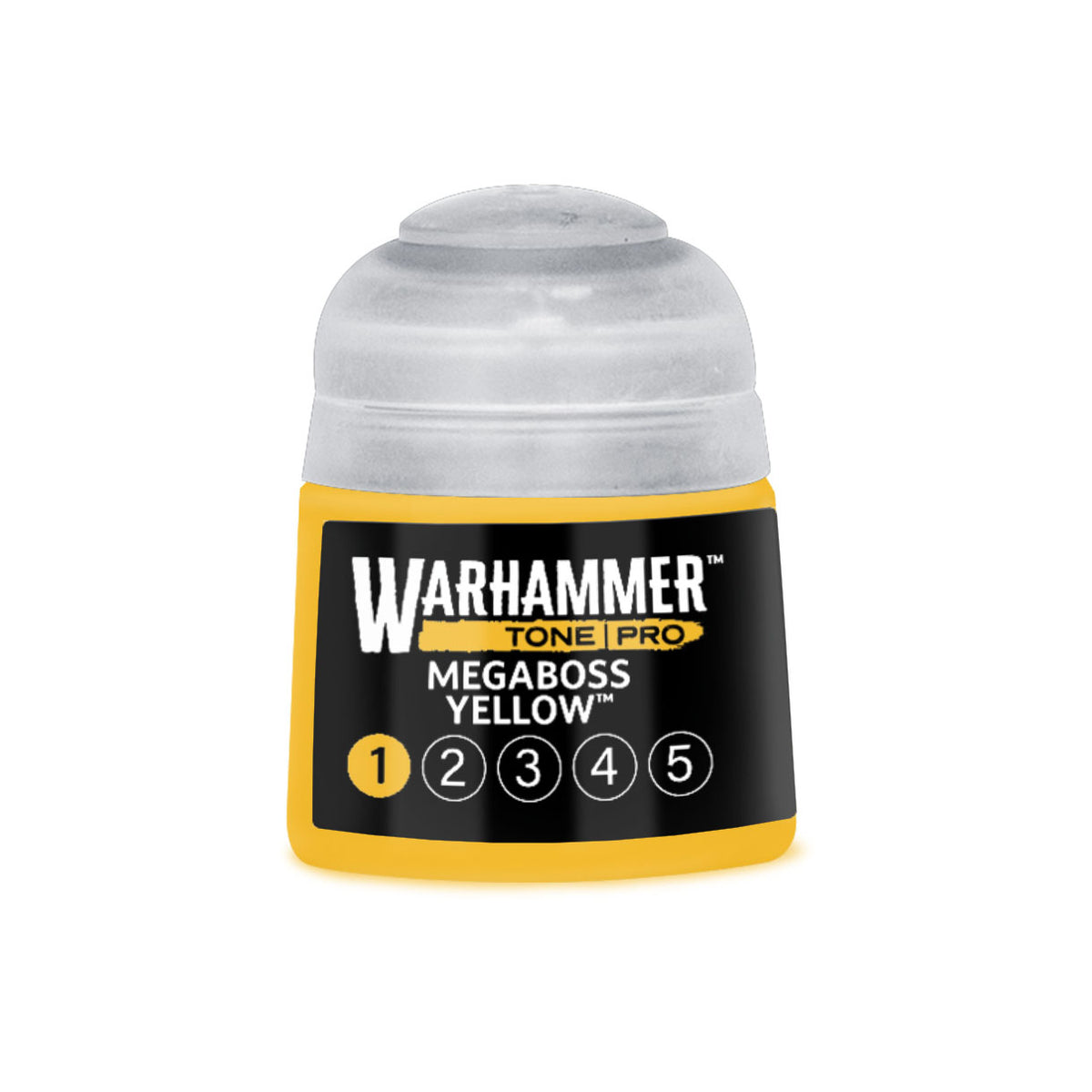 Games Workshop Warhammer Colour Tone Pro: Megaboss Yellow No.1 12ml Paint