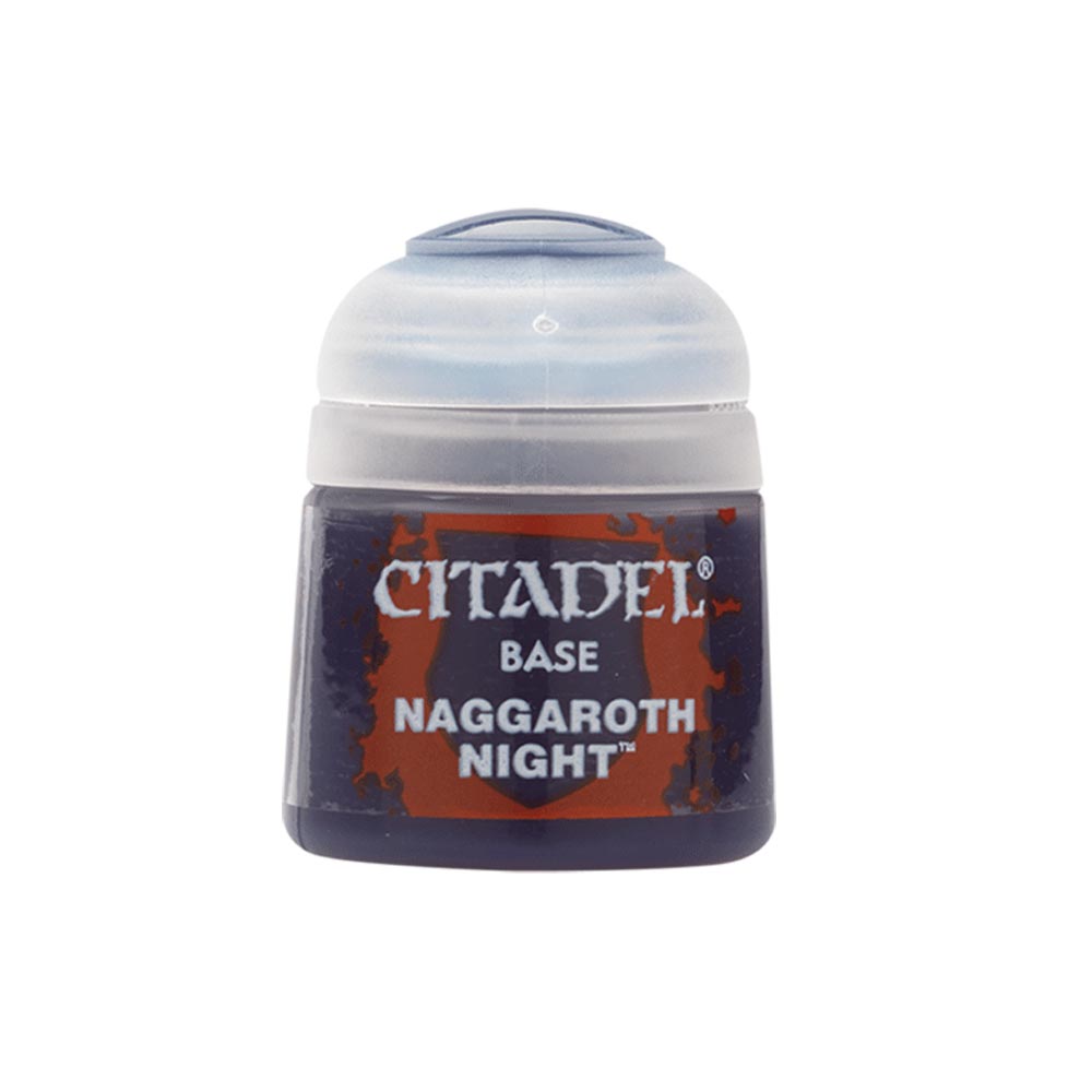 Games Workshop Citadel Base Paint: Naggaroth Night 12ml Warhammer 21-05