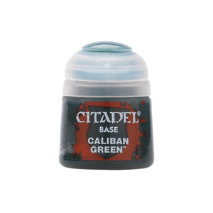 Games Workshop Warhammer Colour Base Paint: Caliban Green 12ml 21-12