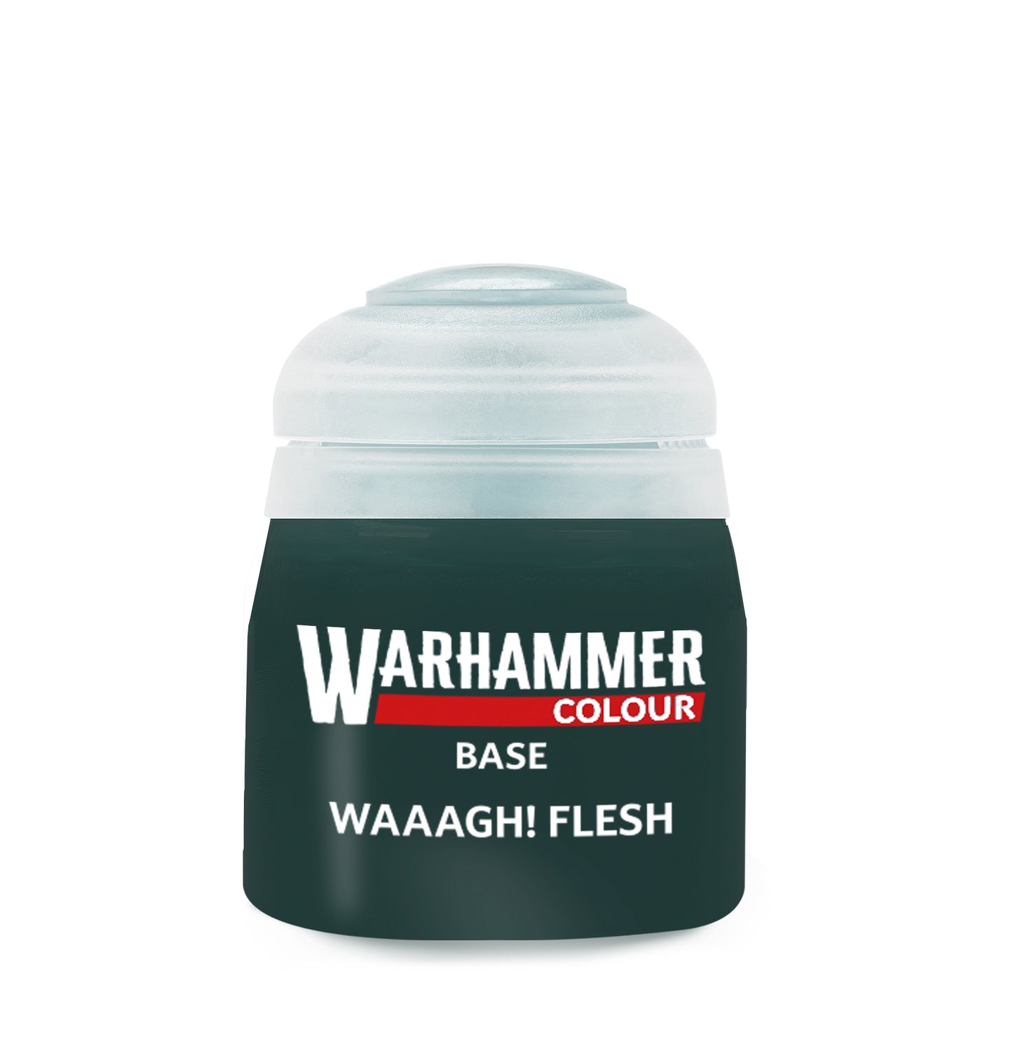 Games Workshop Warhammer Colour Base Paint: Waaagh! Flesh 12ml 21-13