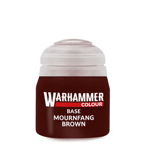 Games Workshop Warhammer Colour Base Paint: Mournfang Brown 12ml 21-20