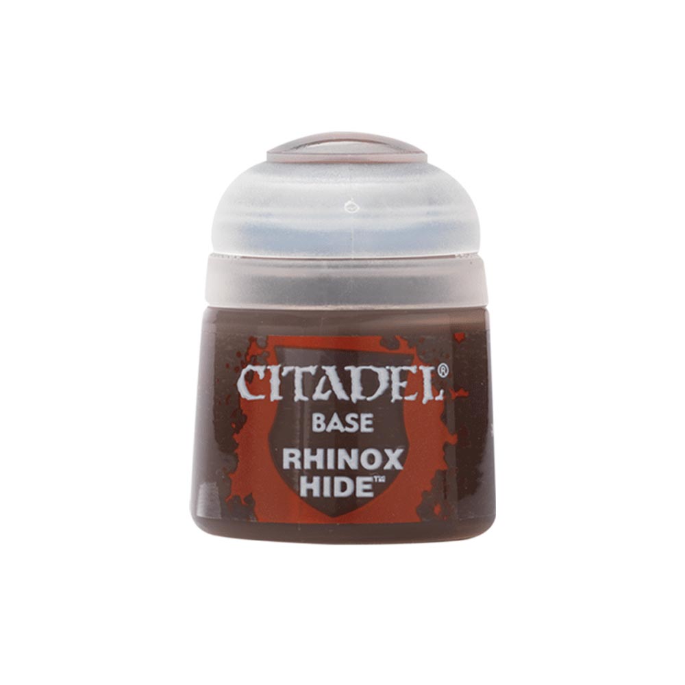 Games Workshop Citadel Base Paint: Rhinox Hide 12ml Warhammer 21-22