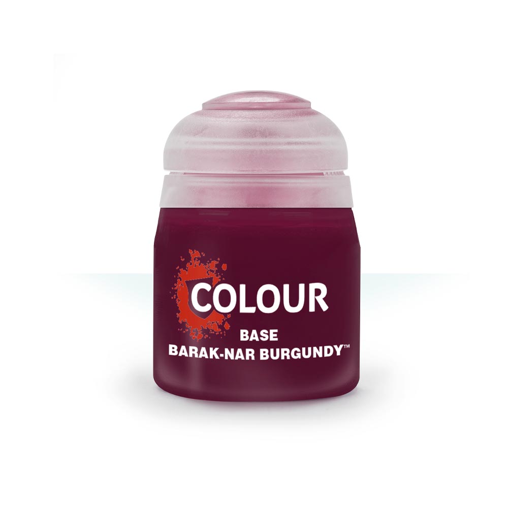 Games Workshop Citadel Base Paint: Barak-Nar Burgundy 12ml Warhammer 21-49