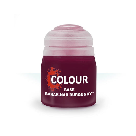 Games Workshop Citadel Base Paint: Barak-Nar Burgundy 12ml Warhammer 21-49