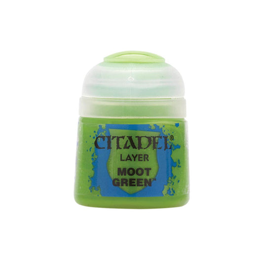 Games Workshop Citadel Layer Paint: Moot Green 12ml Warhammer 22-24