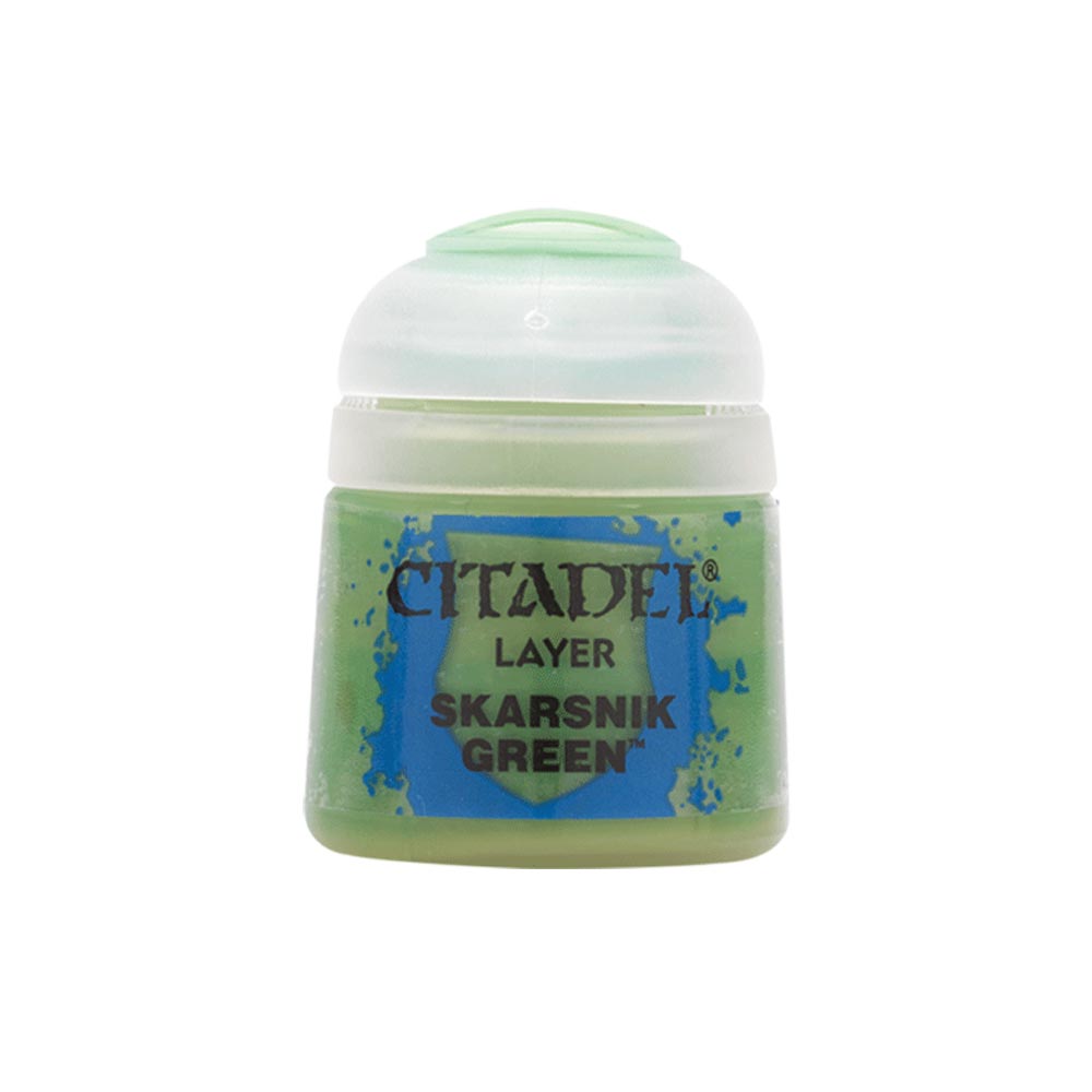 Games Workshop Citadel Layer Paint: Skarsnik Green 12ml Warhammer 22-26