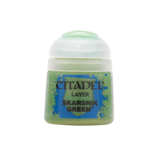 Games Workshop Citadel Layer Paint: Skarsnik Green 12ml Warhammer 22-26