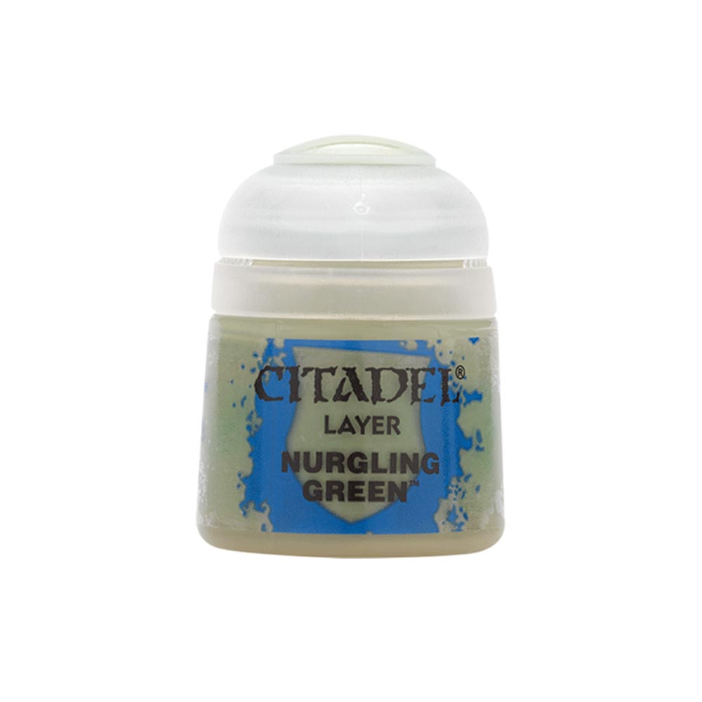 Games Workshop Citadel Layer Paint: Nurgling Green 12ml Warhammer 22-29