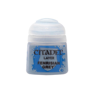 Games Workshop Warhammer Colour Layer Paint: Fenrisian Grey 12ml 22-68