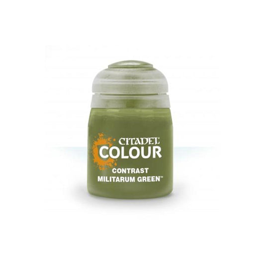 Games Workshop Citadel Contrast Paint: Militarum Green 18ml Warhammer 29-24