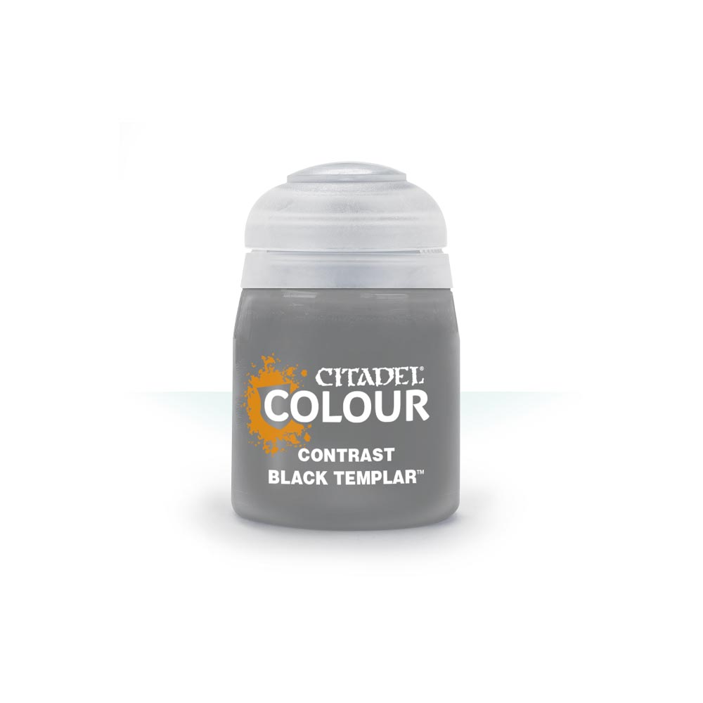 Games Workshop Citadel Contrast Paint: Black Templar 18ml Warhammer 29-38