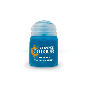 Games Workshop Warhammer Colour Contrast Paint: Talassar Blue 18ml 29-39