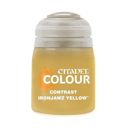 Games Workshop Citadel Contrast Paint: Ironjawz Yellow 18ml Warhammer 29-52